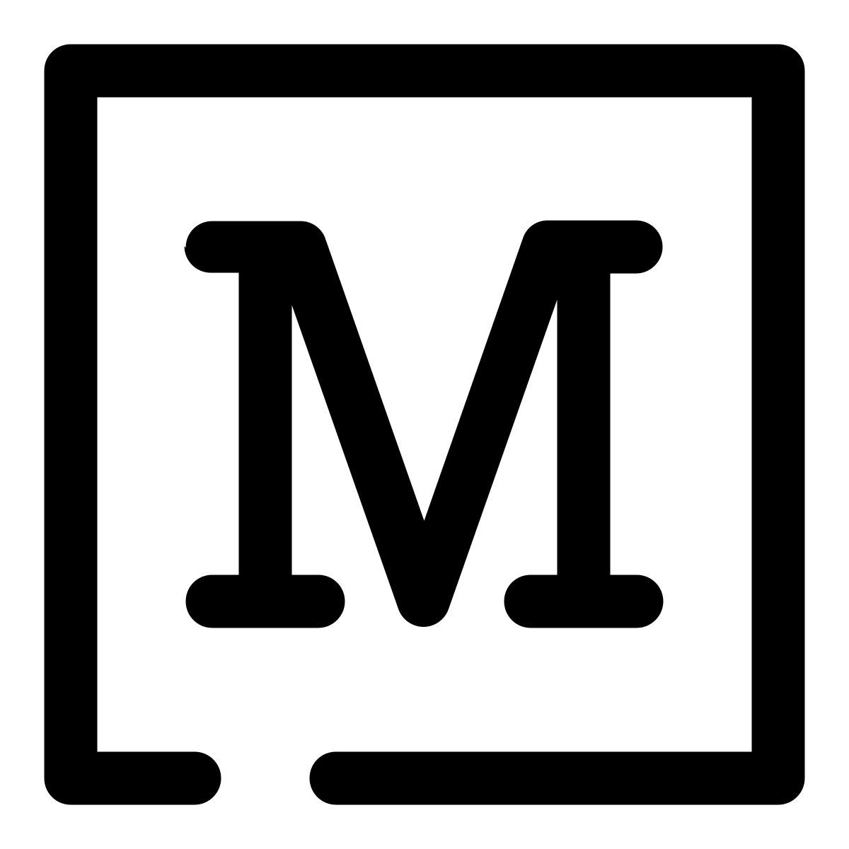 中等的 icon