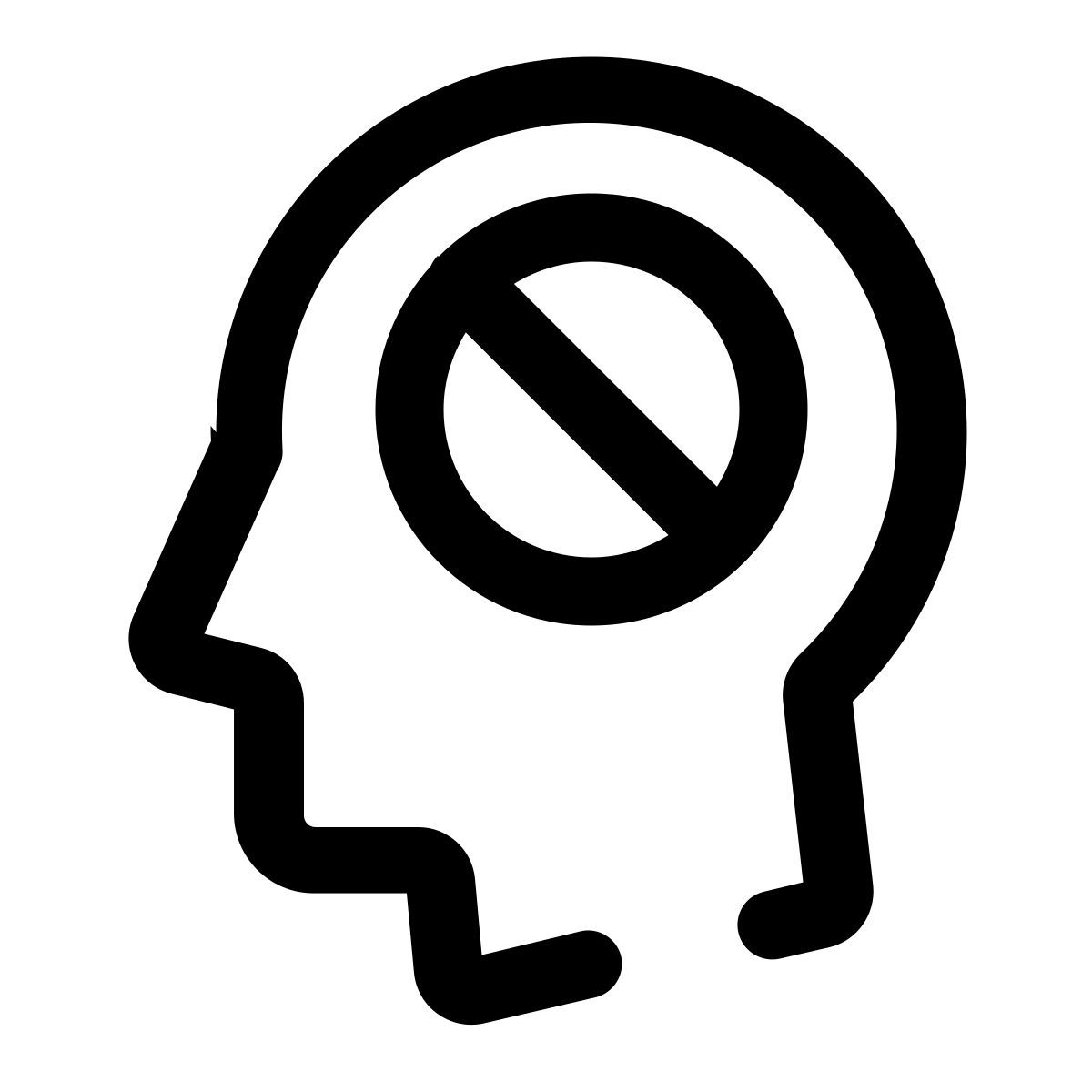 mental disturbance icon