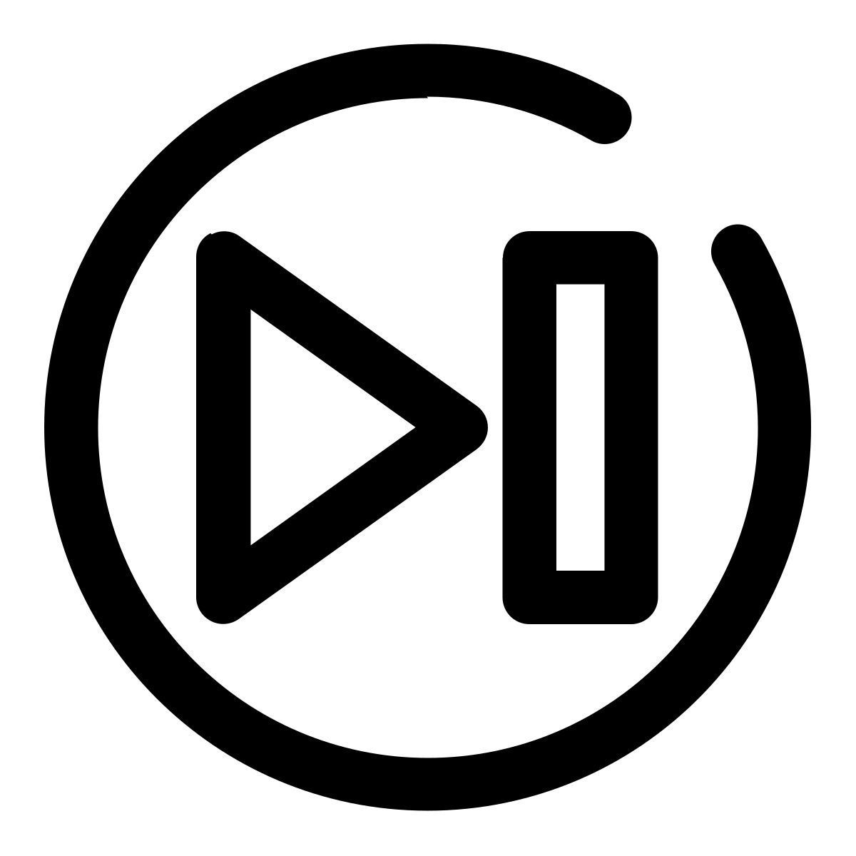 schaltfläche „weiter“ icon