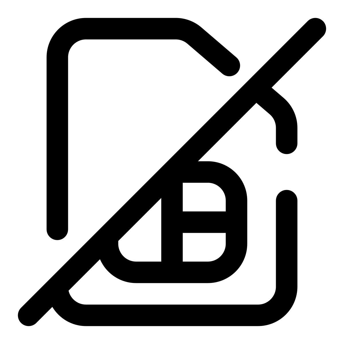 no sim card icon