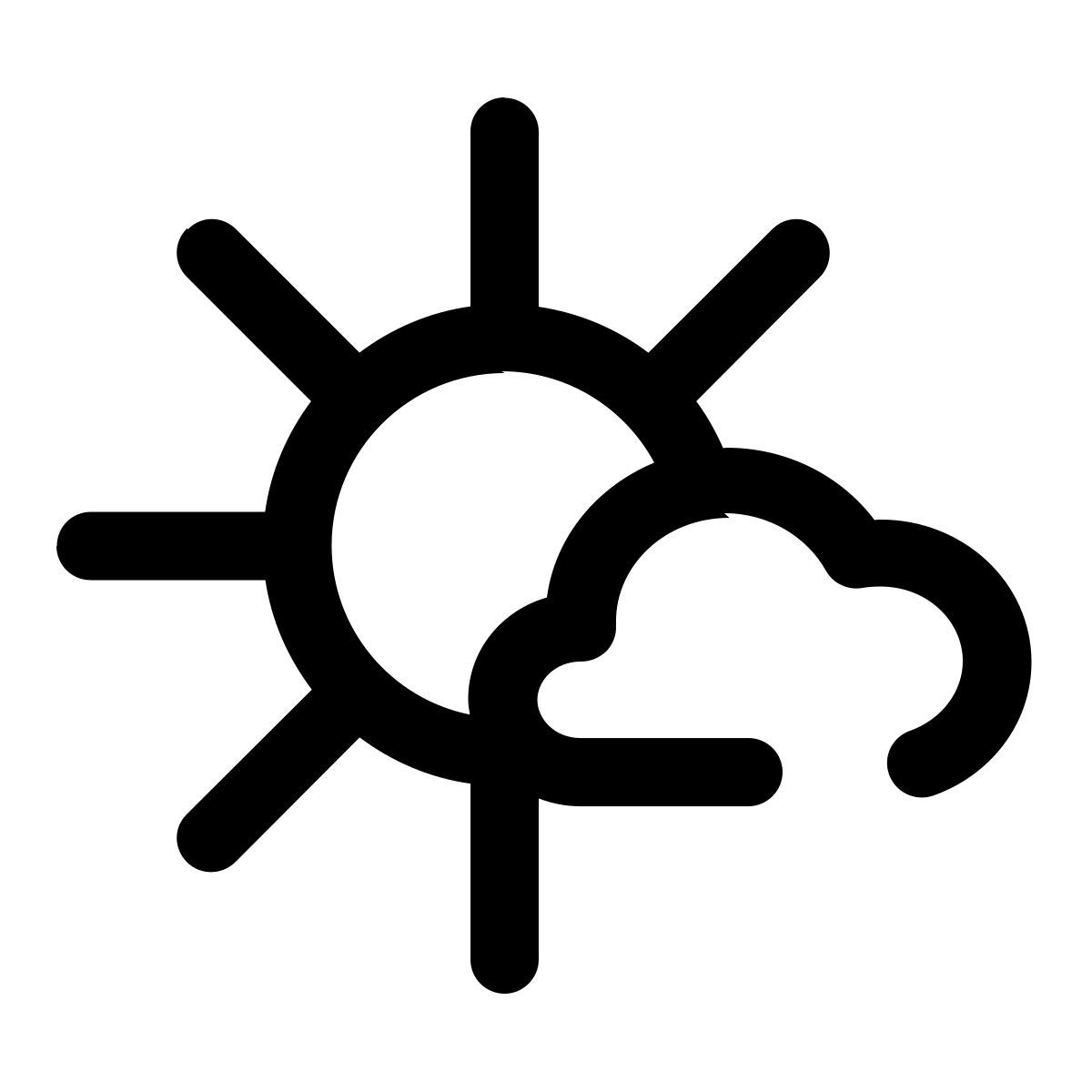 partly sunny icon