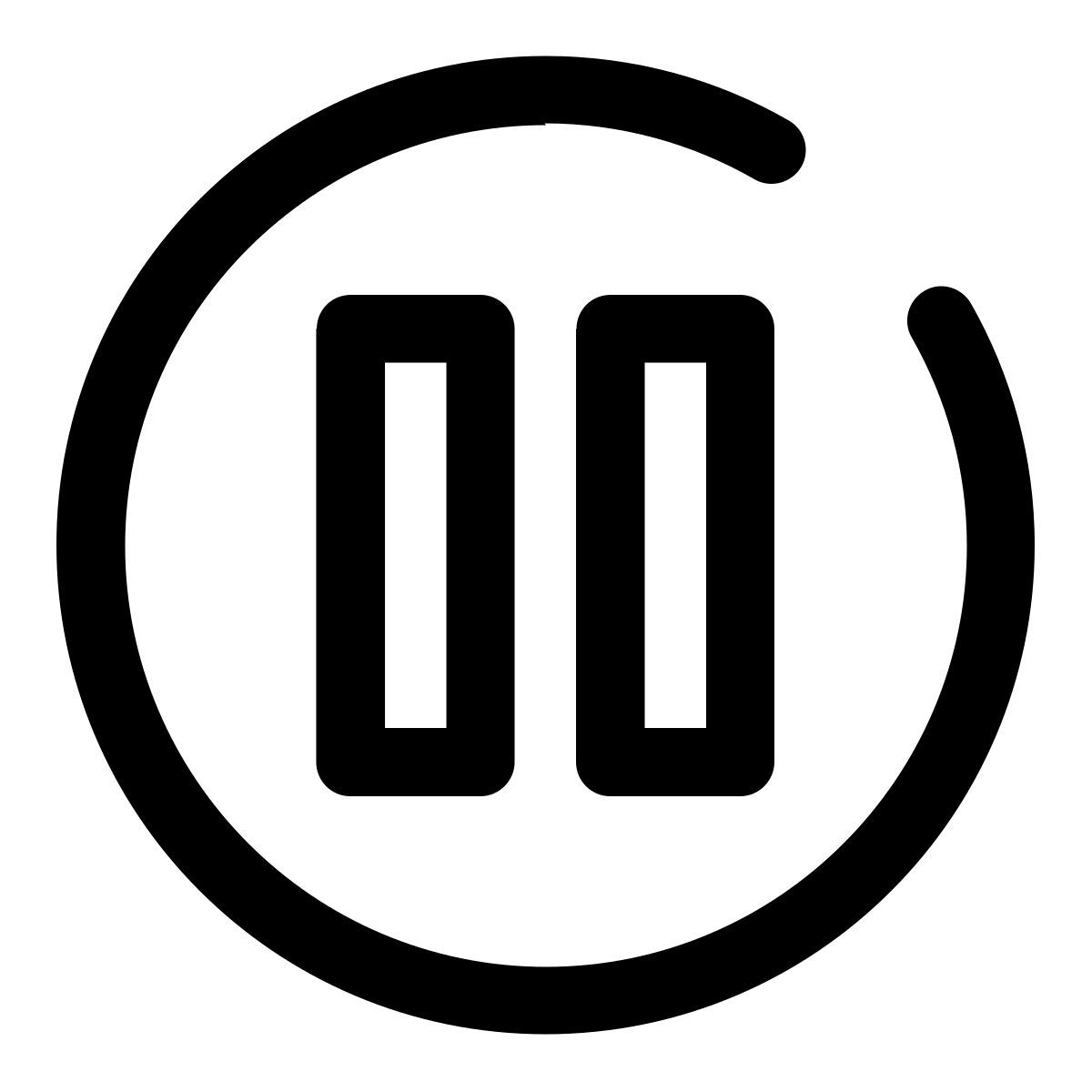 暂停按钮 icon