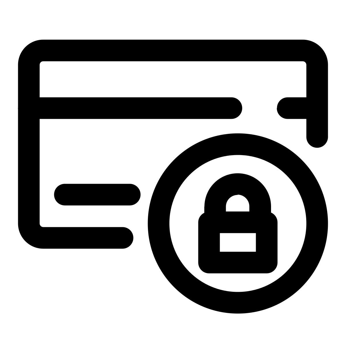 payment lock icon