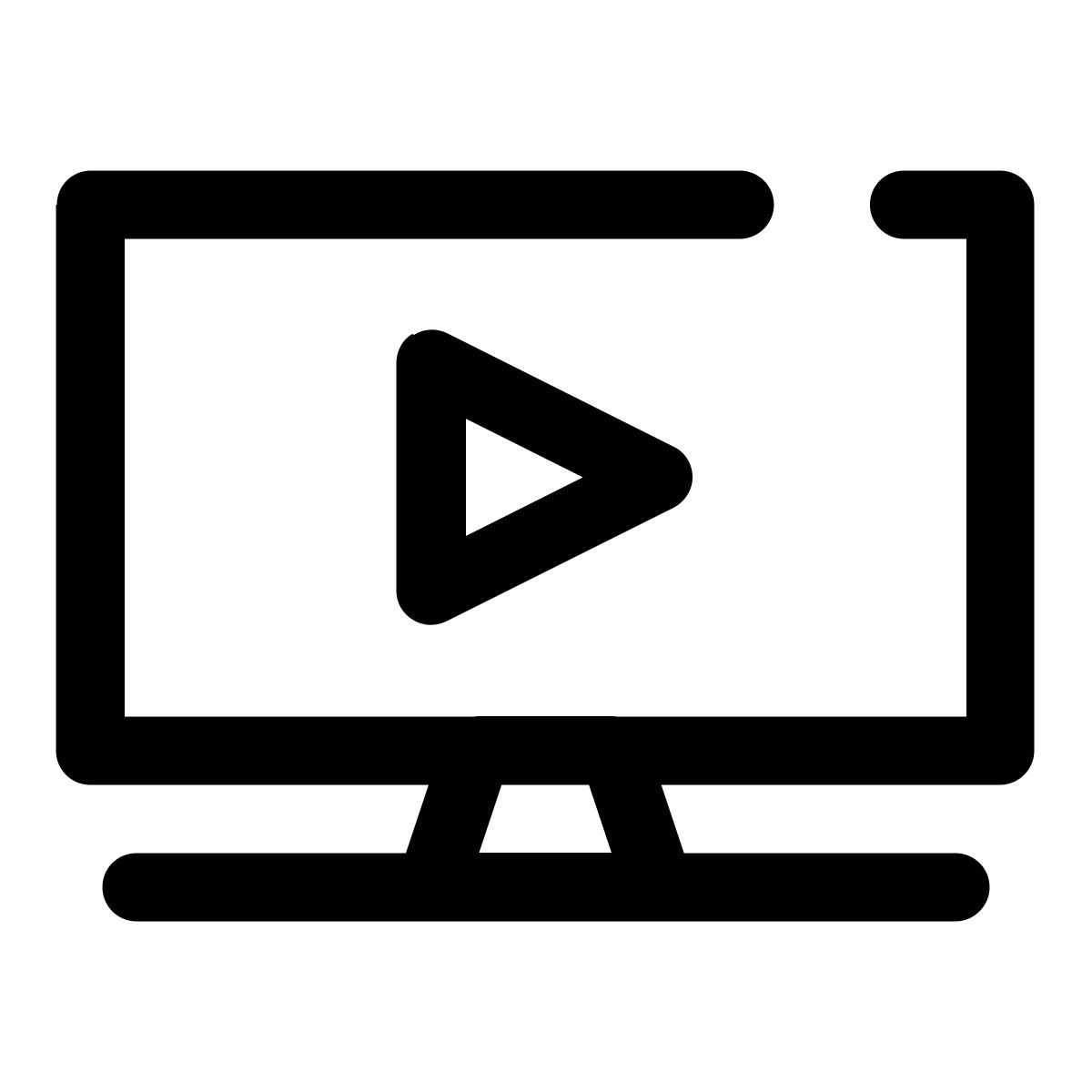 play on television icon