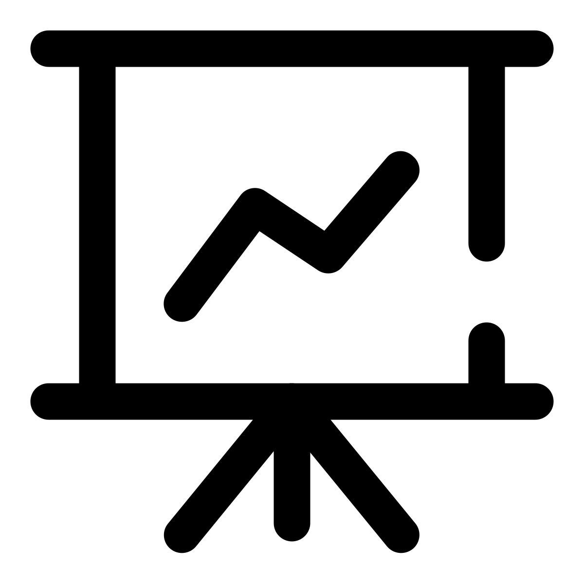 presentazione grafica al tratto icon