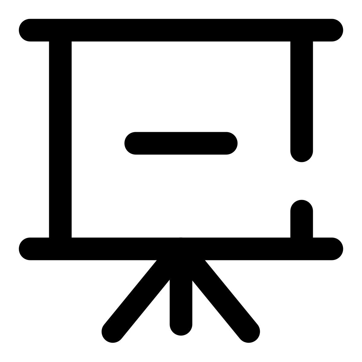 presentación menos icon