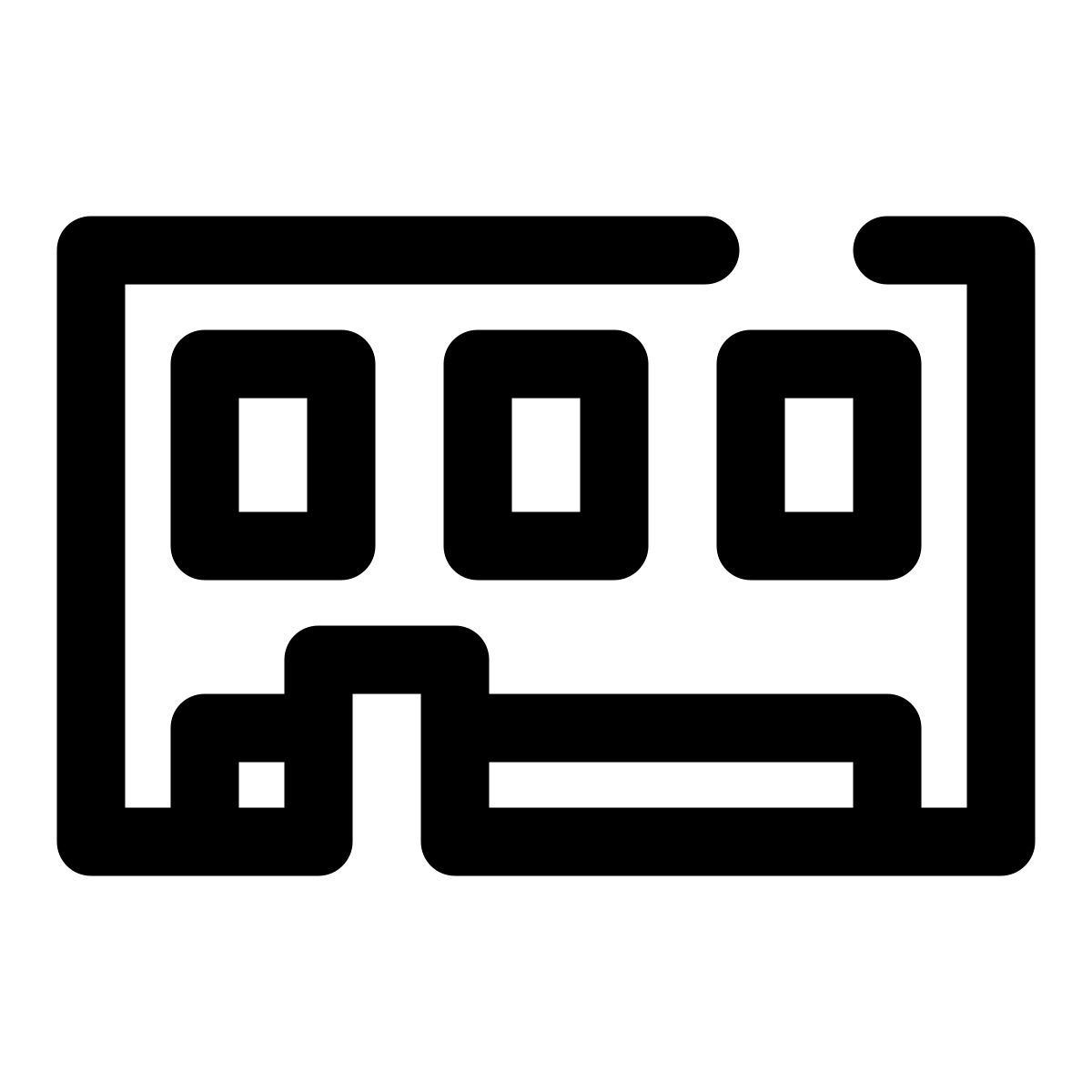 random access memory icon