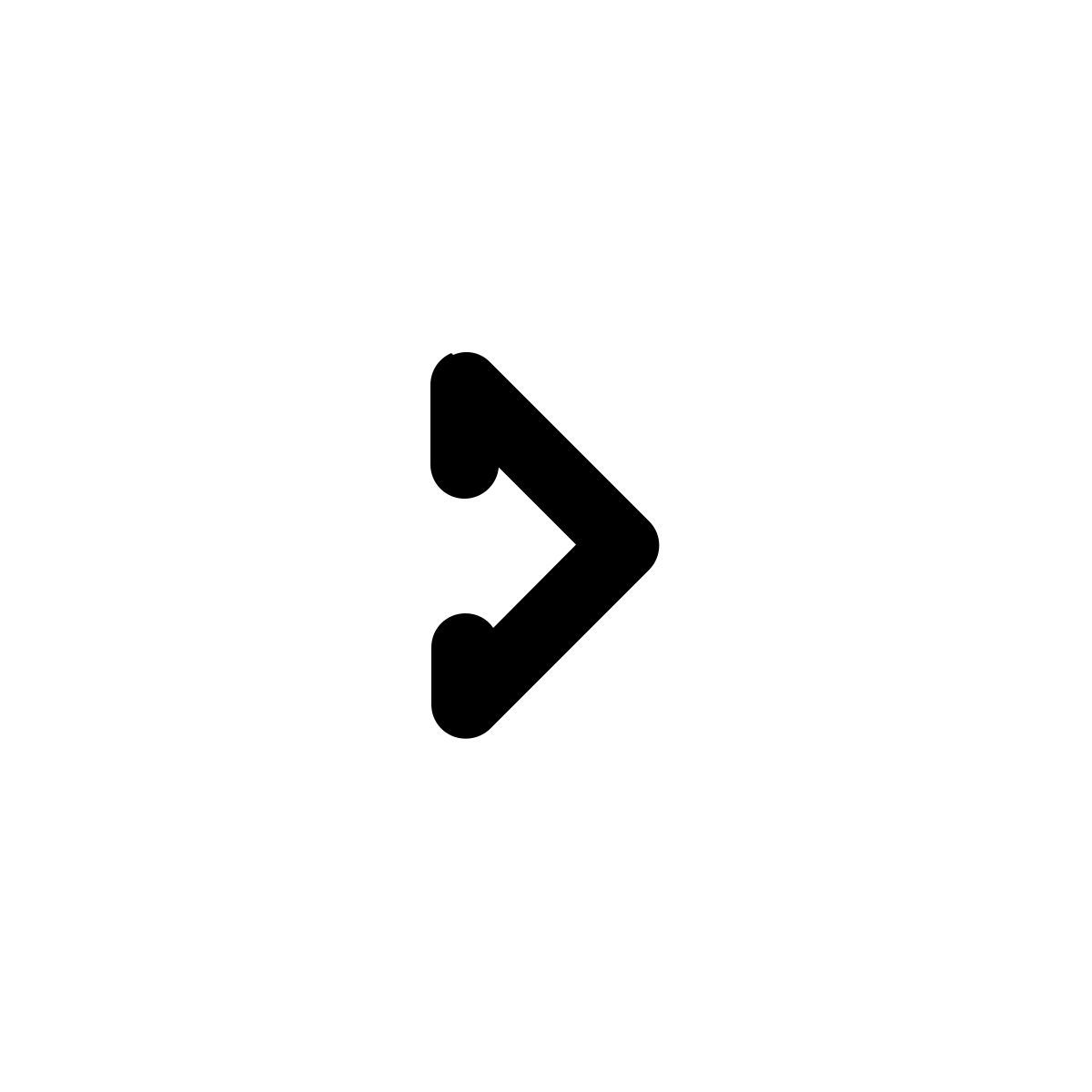 right arrow icon
