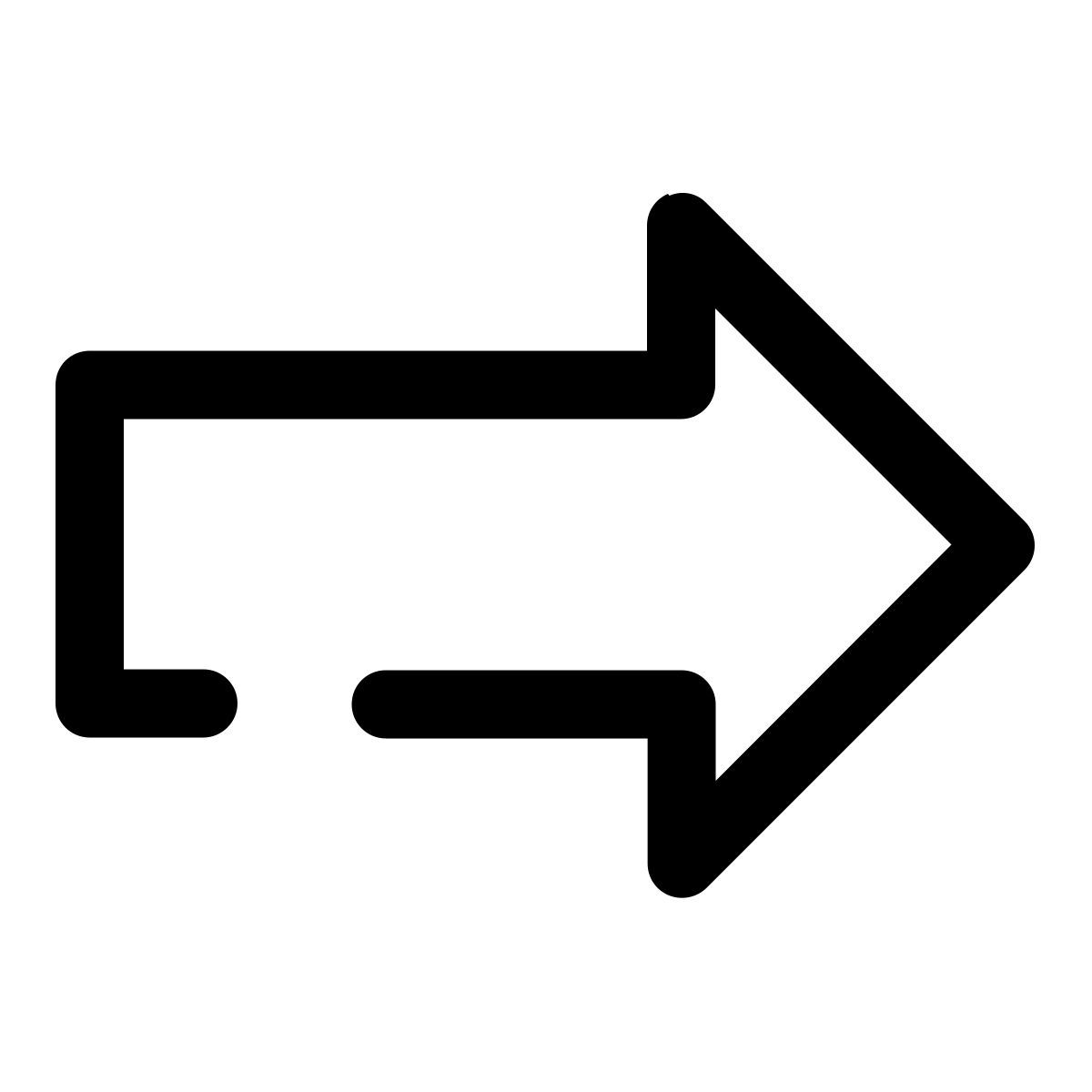 right arrow icon