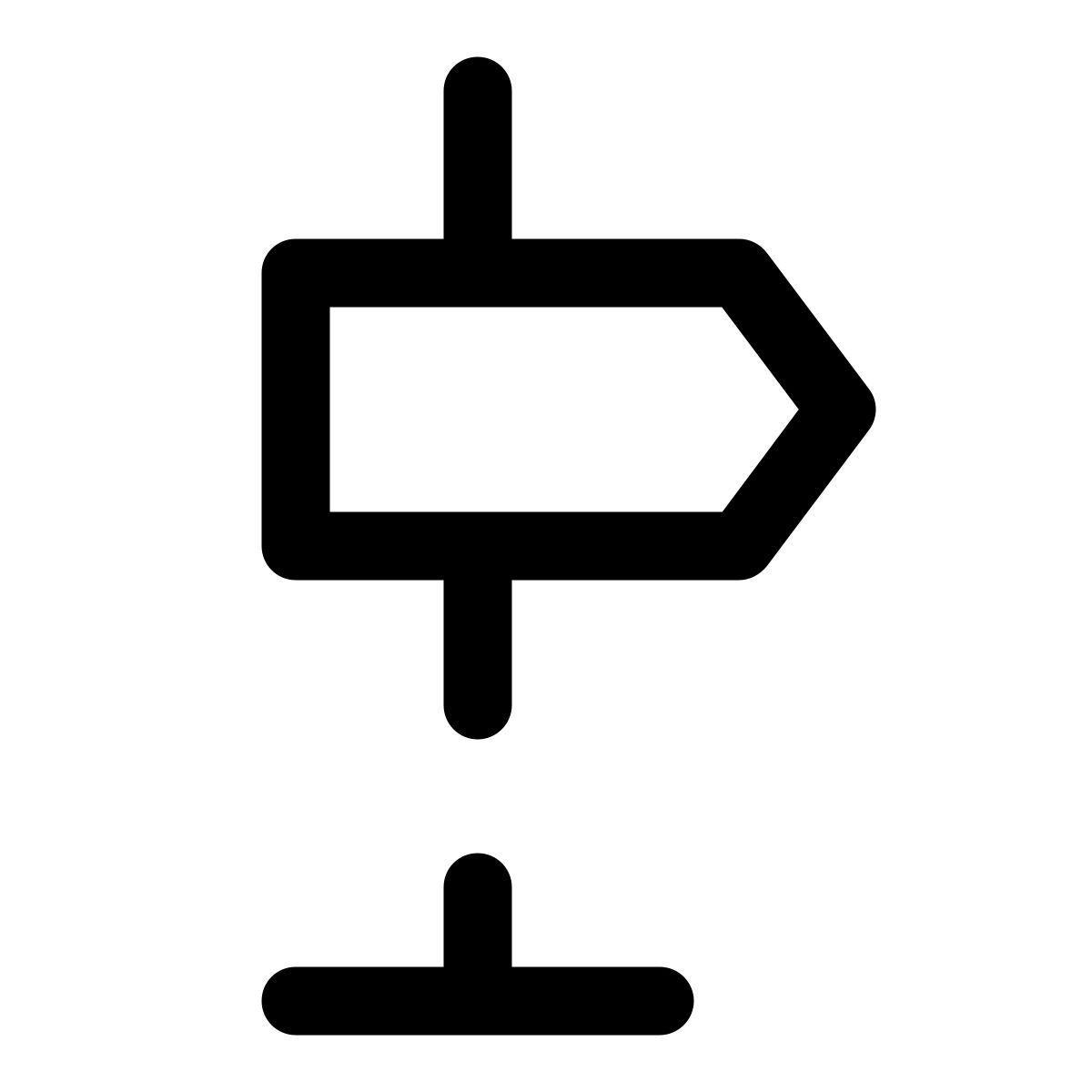 sign right icon