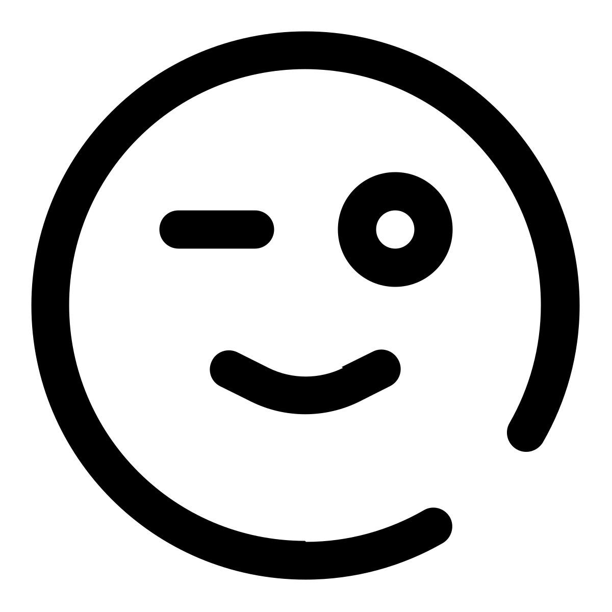 sonrisa guiño icon