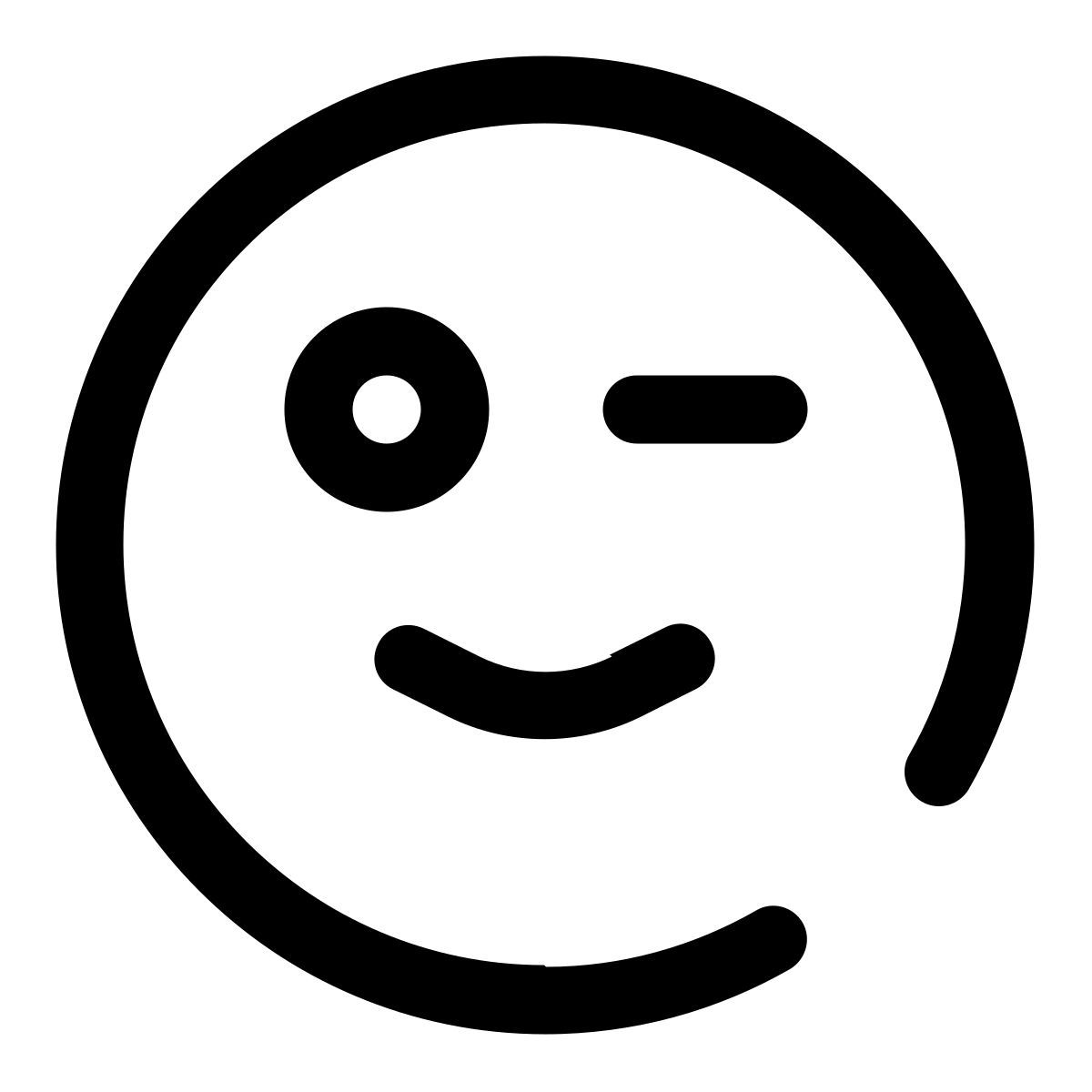 sonrisa guiño icon