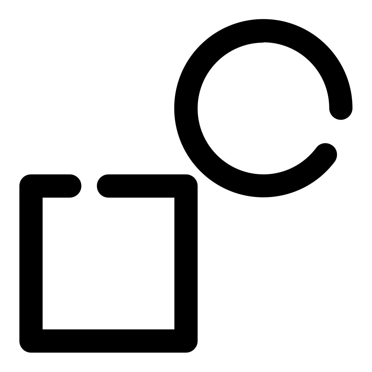 square and circle icon