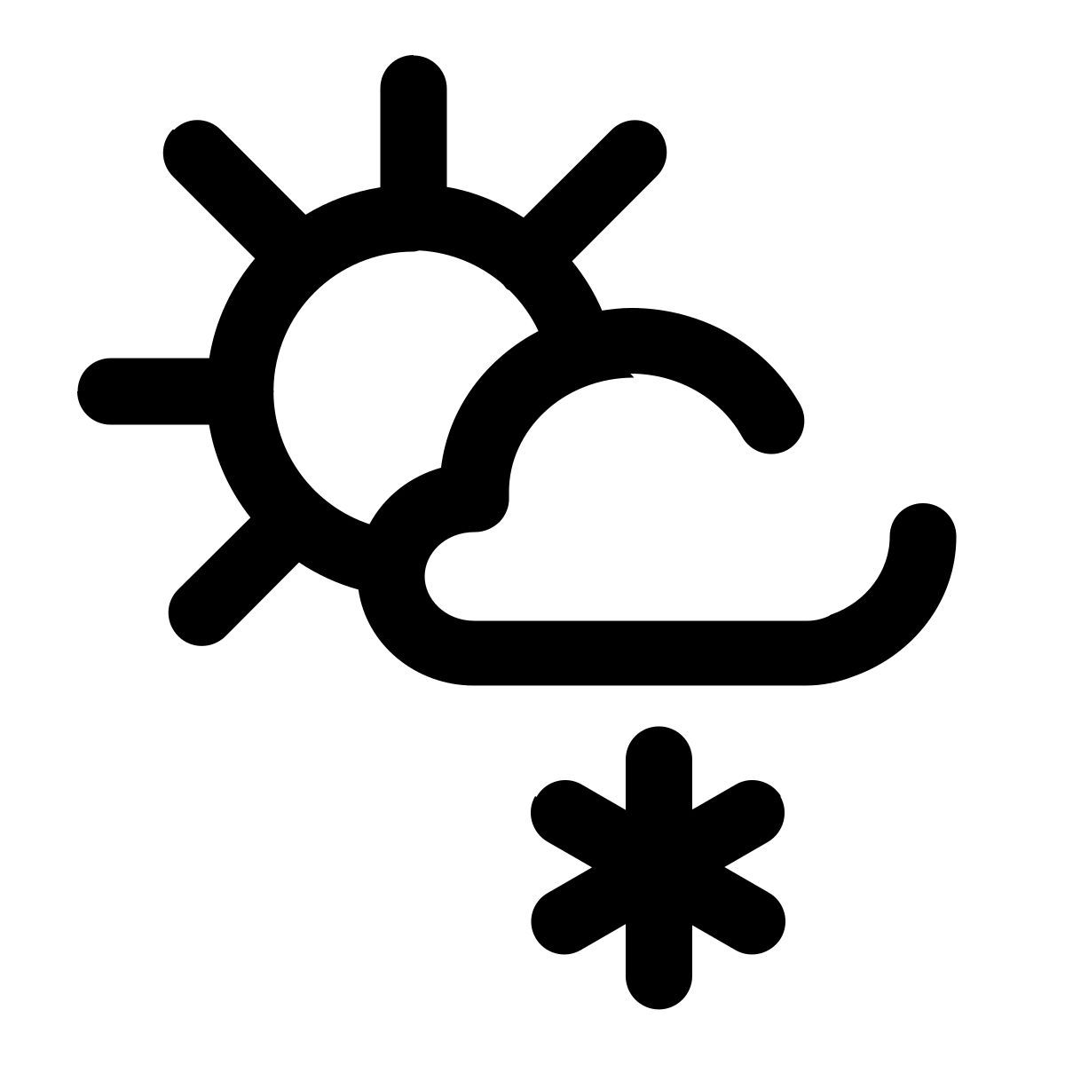 sunny frosty icon
