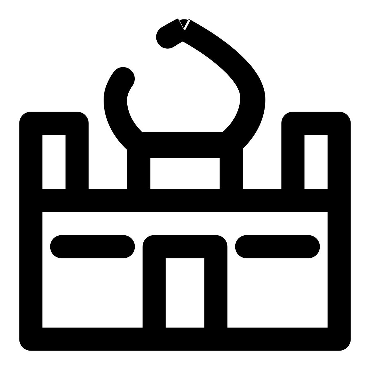 taj mahal icon