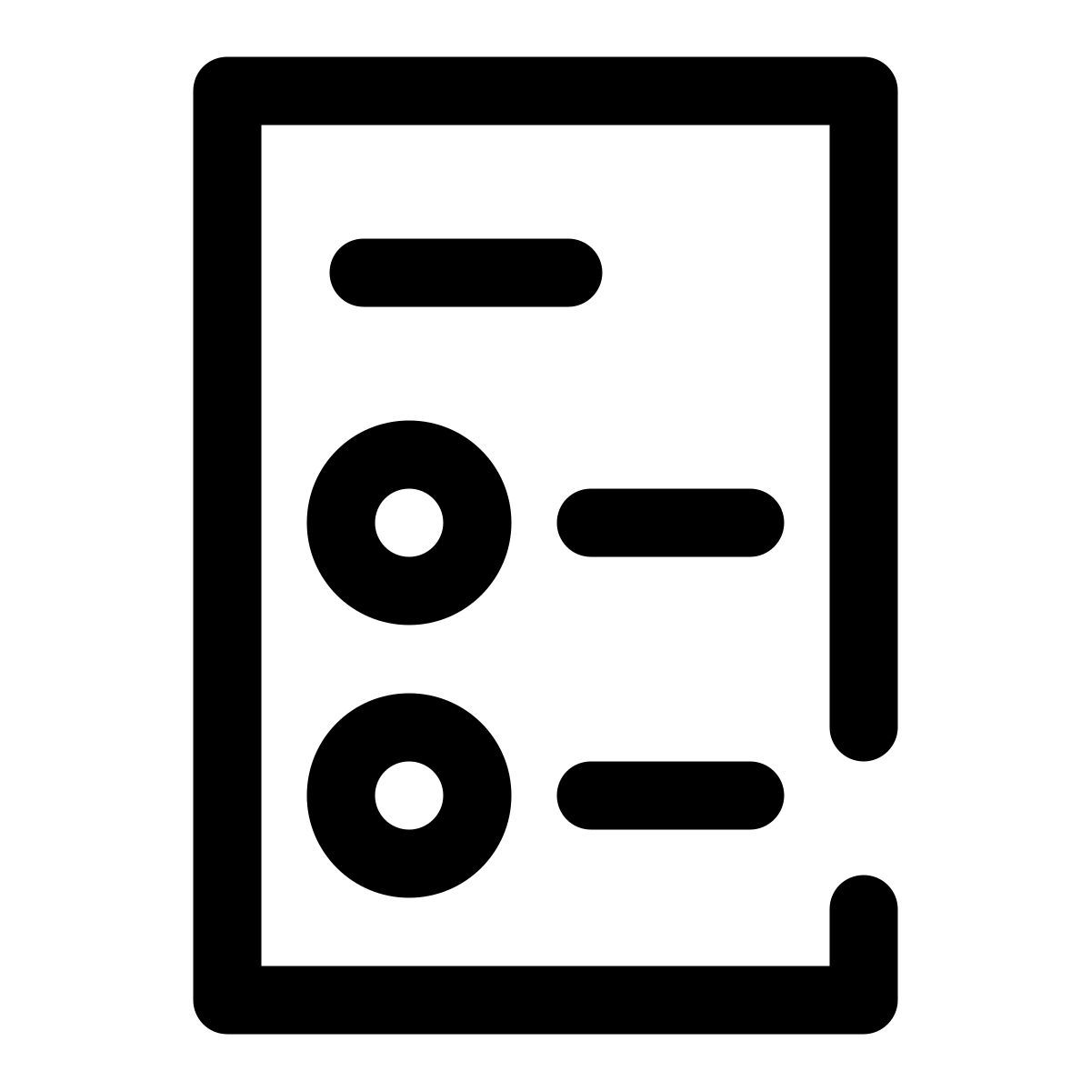 test icon