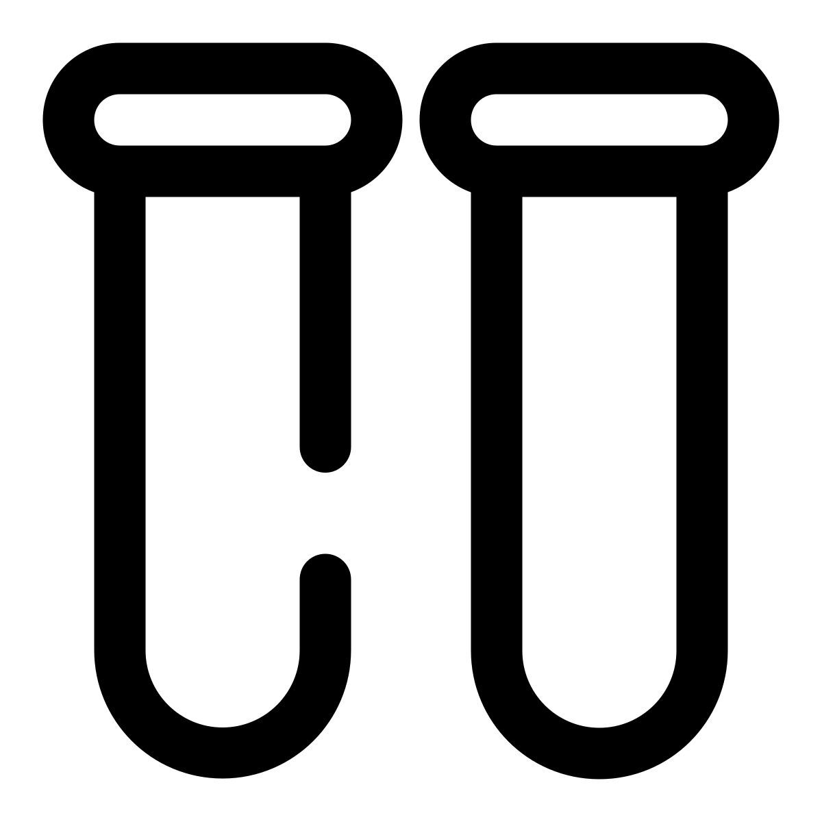 test tubes icon