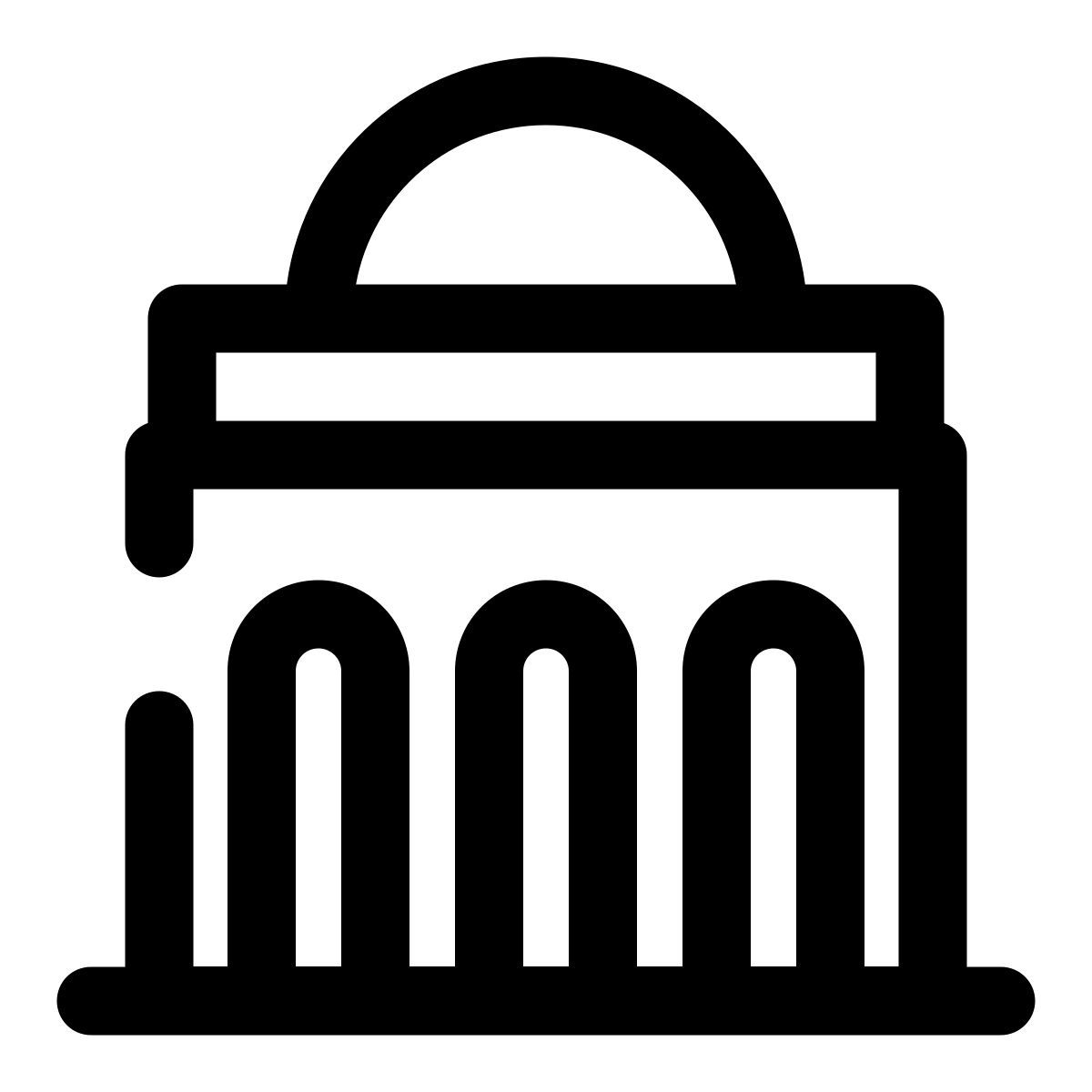 theater facade icon