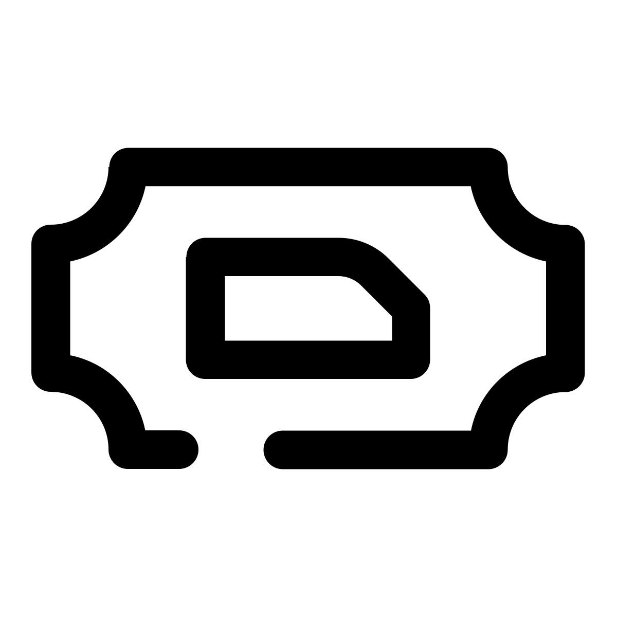 train ticket icon