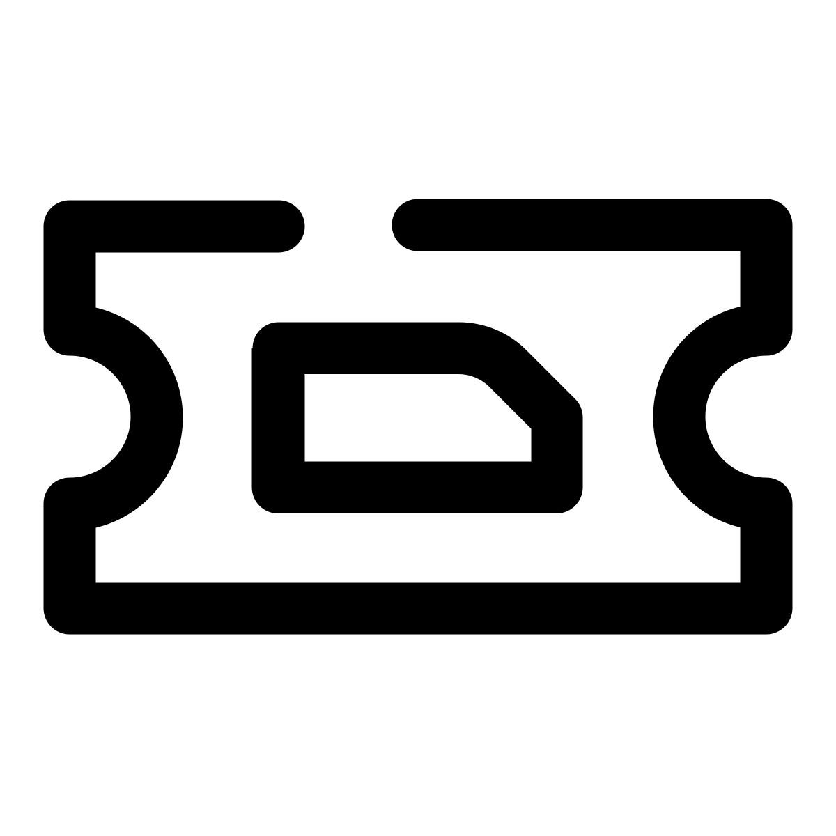 train ticket icon