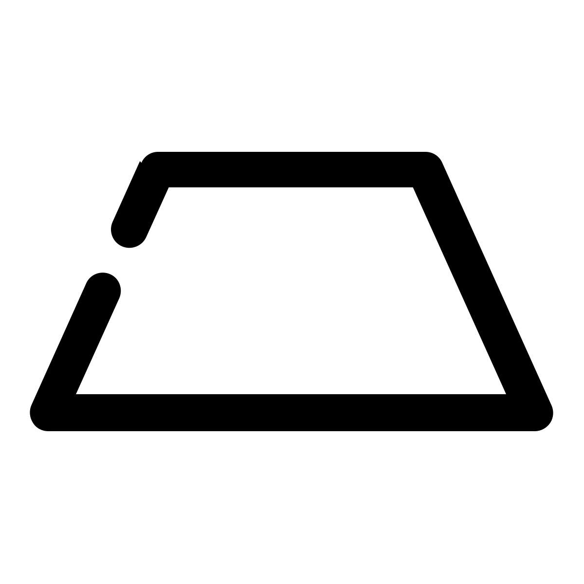trapezoid icon