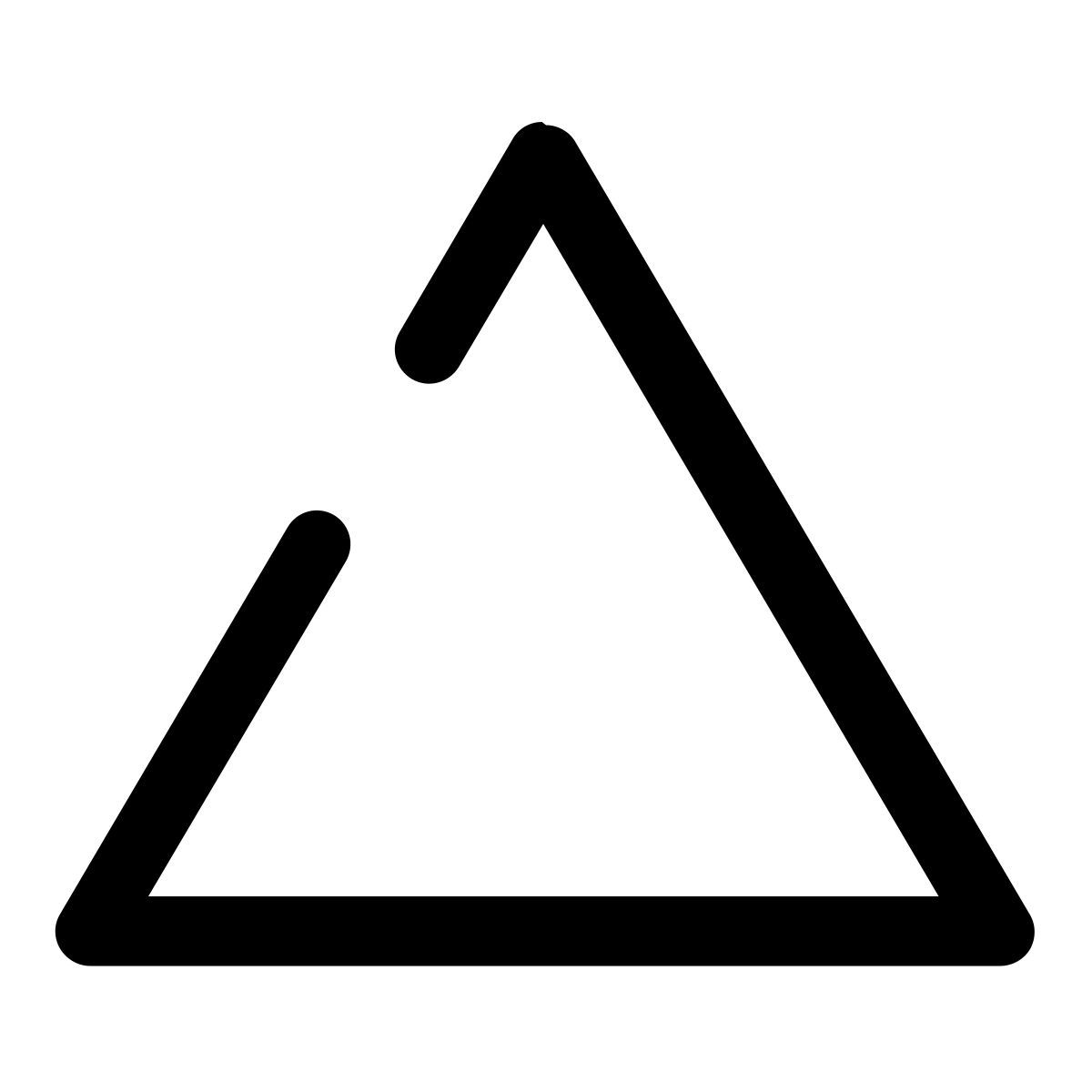 triangle icon