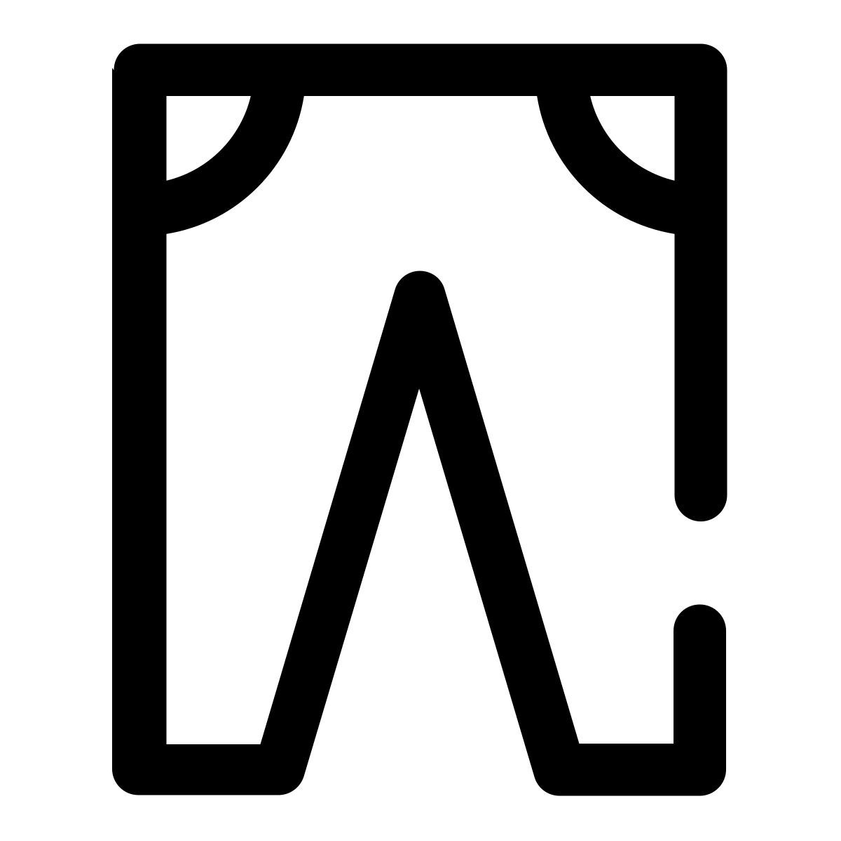trousers icon
