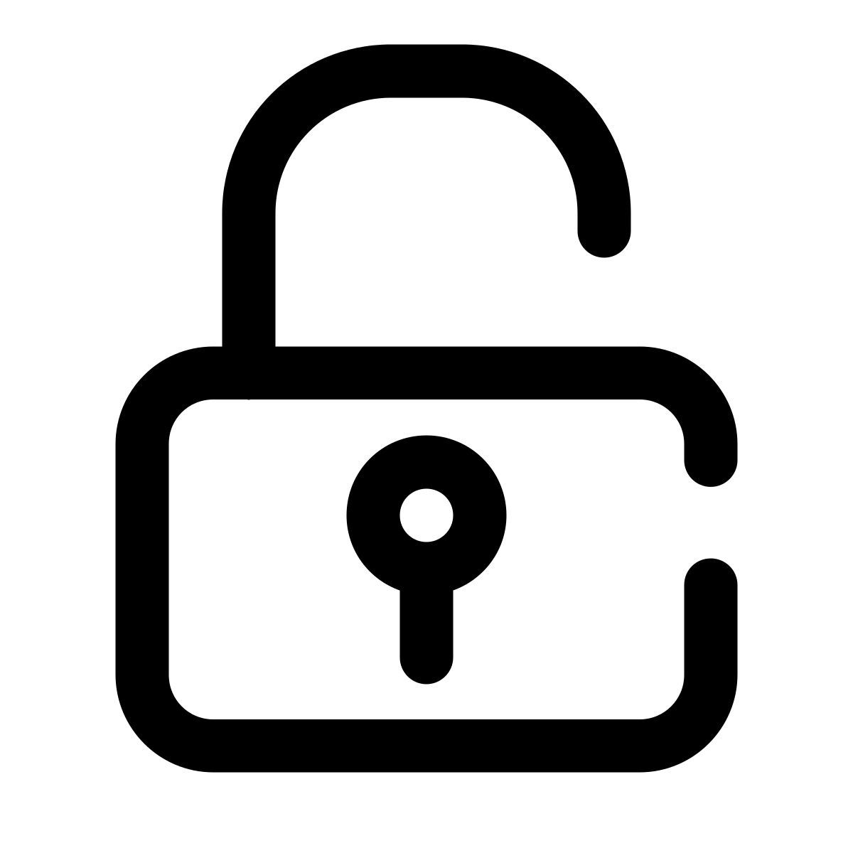 unlock icon