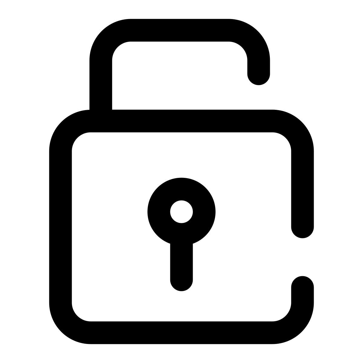 unlock icon