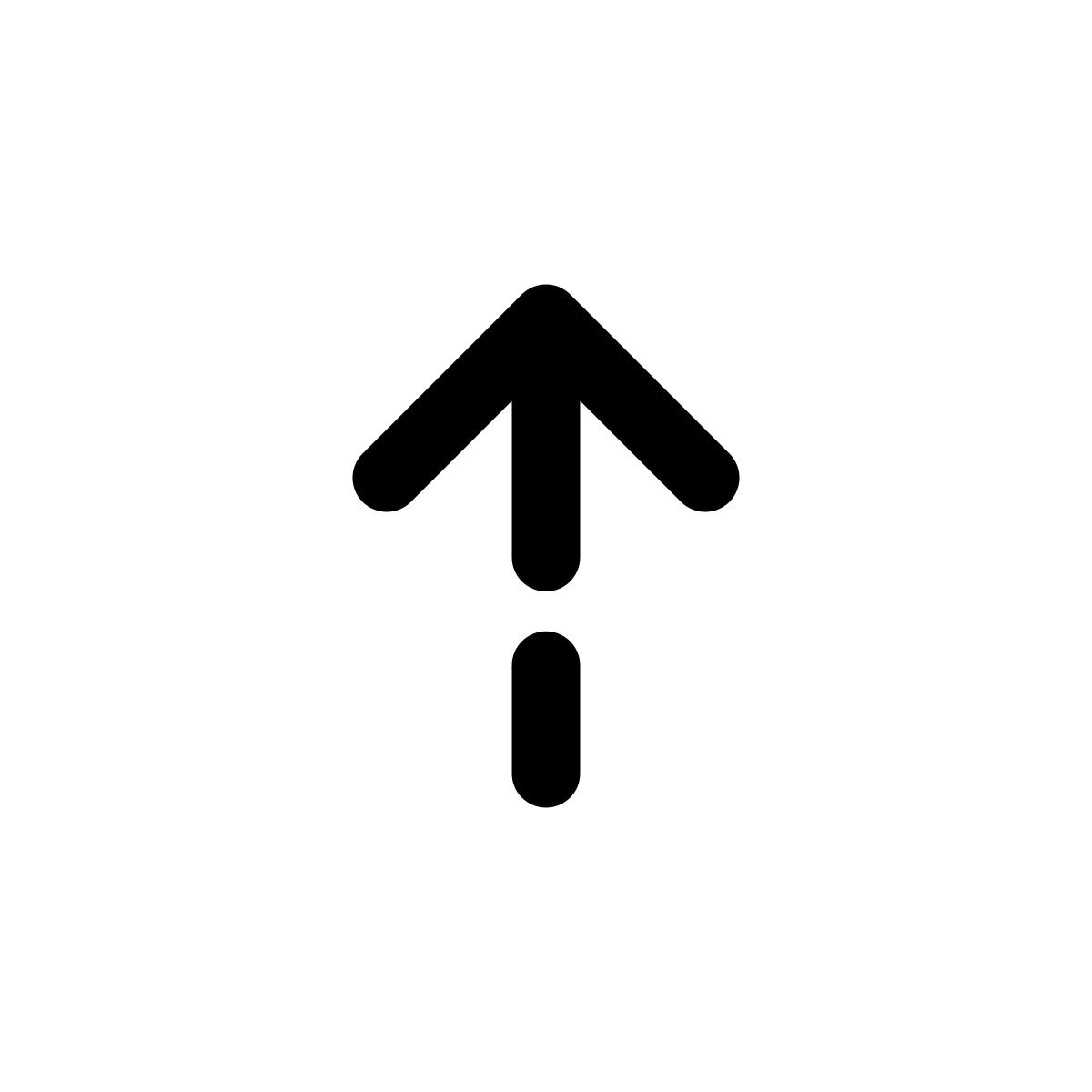 向上箭头 icon