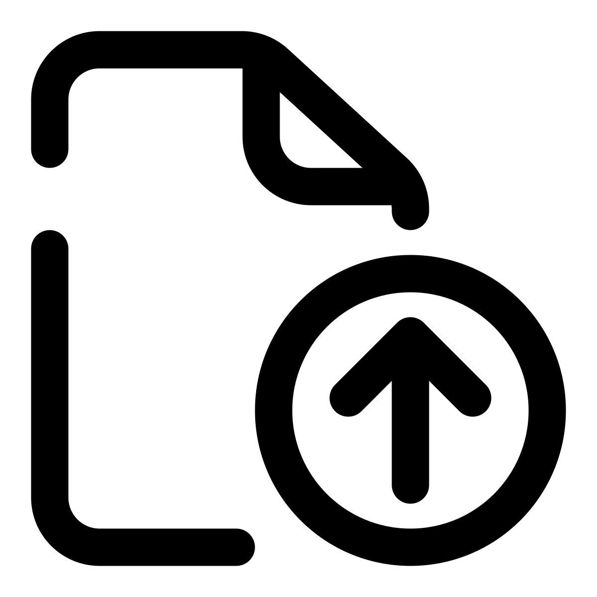 upload document icon
