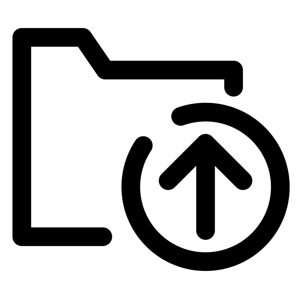 carregar pasta icon