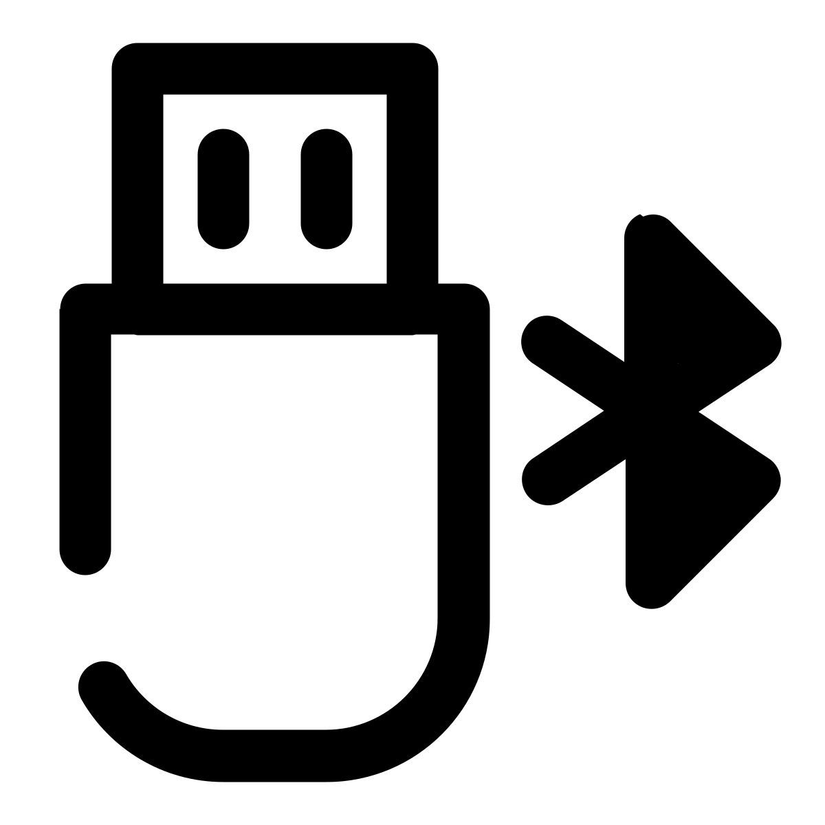 usb bluetooth icon