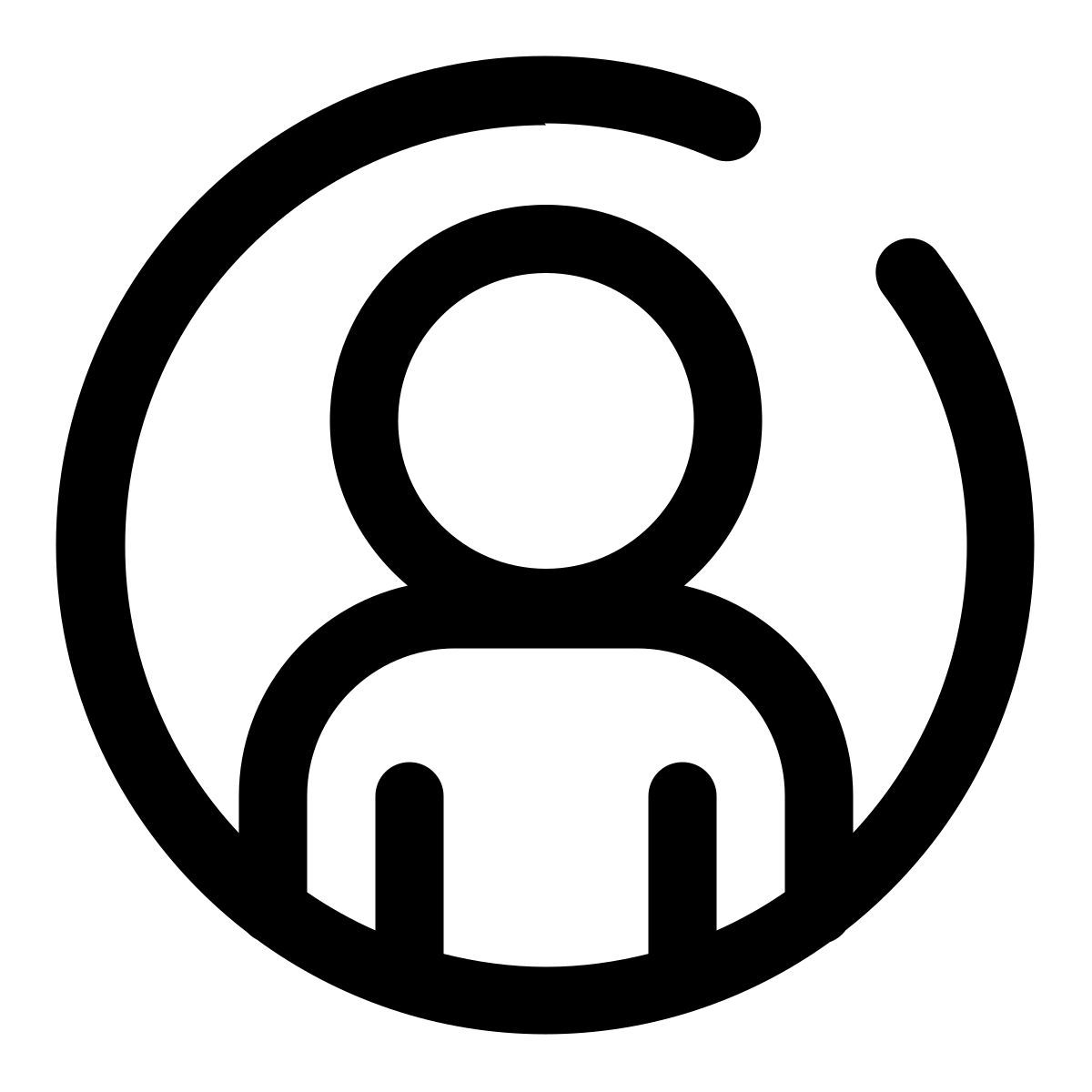 user circle icon