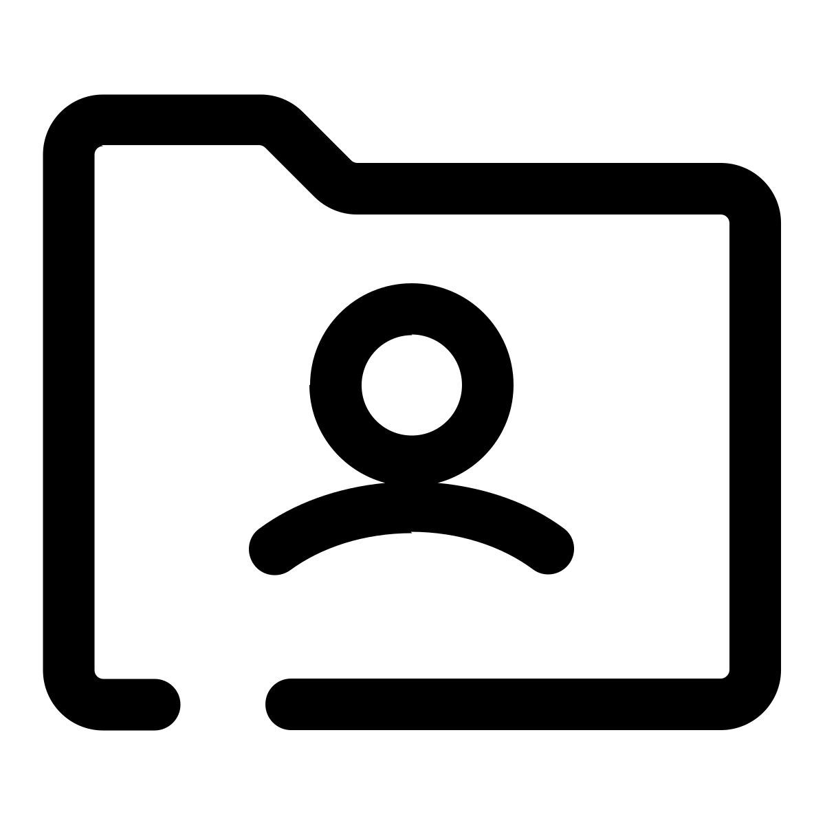 Dossier utilisateur icon