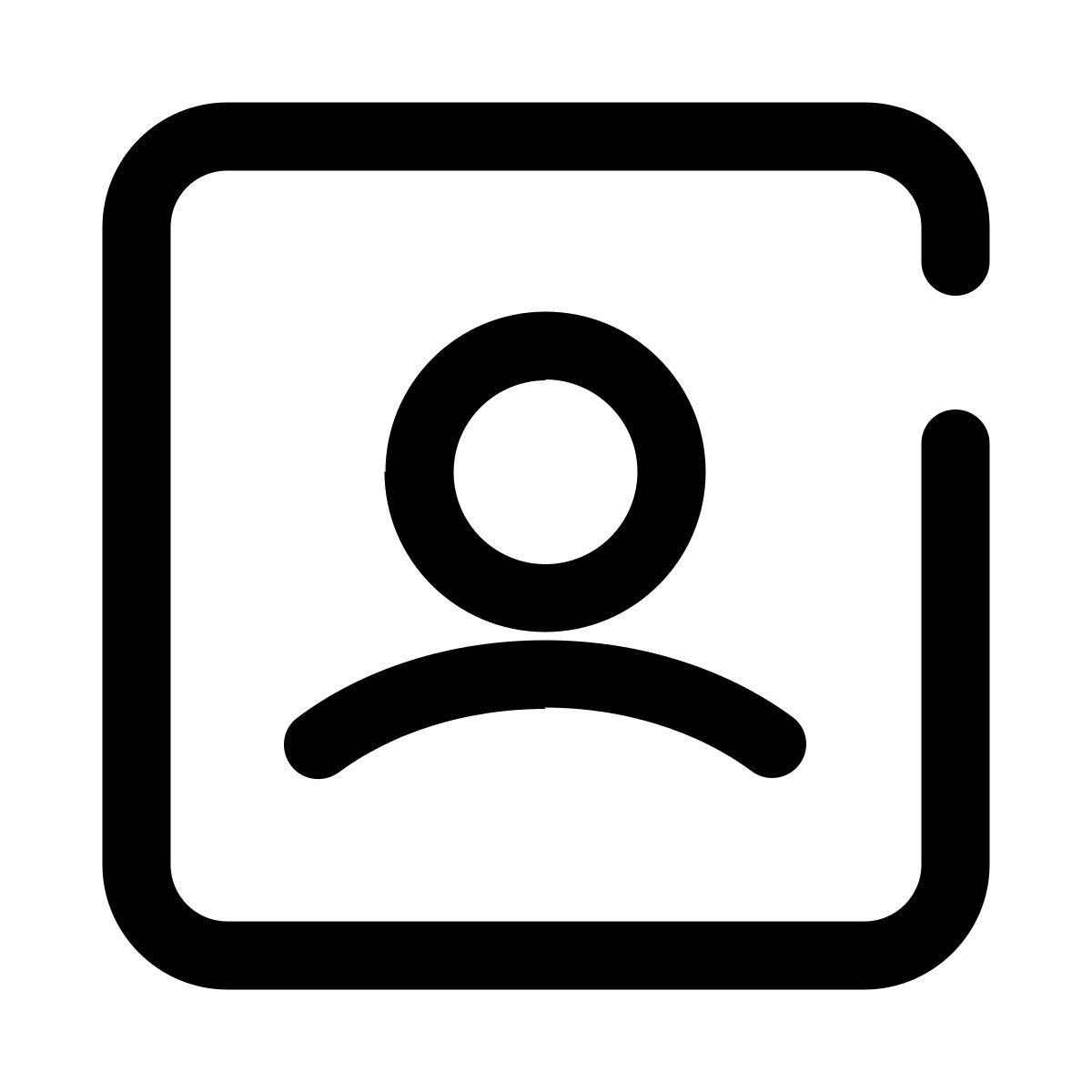 user square icon