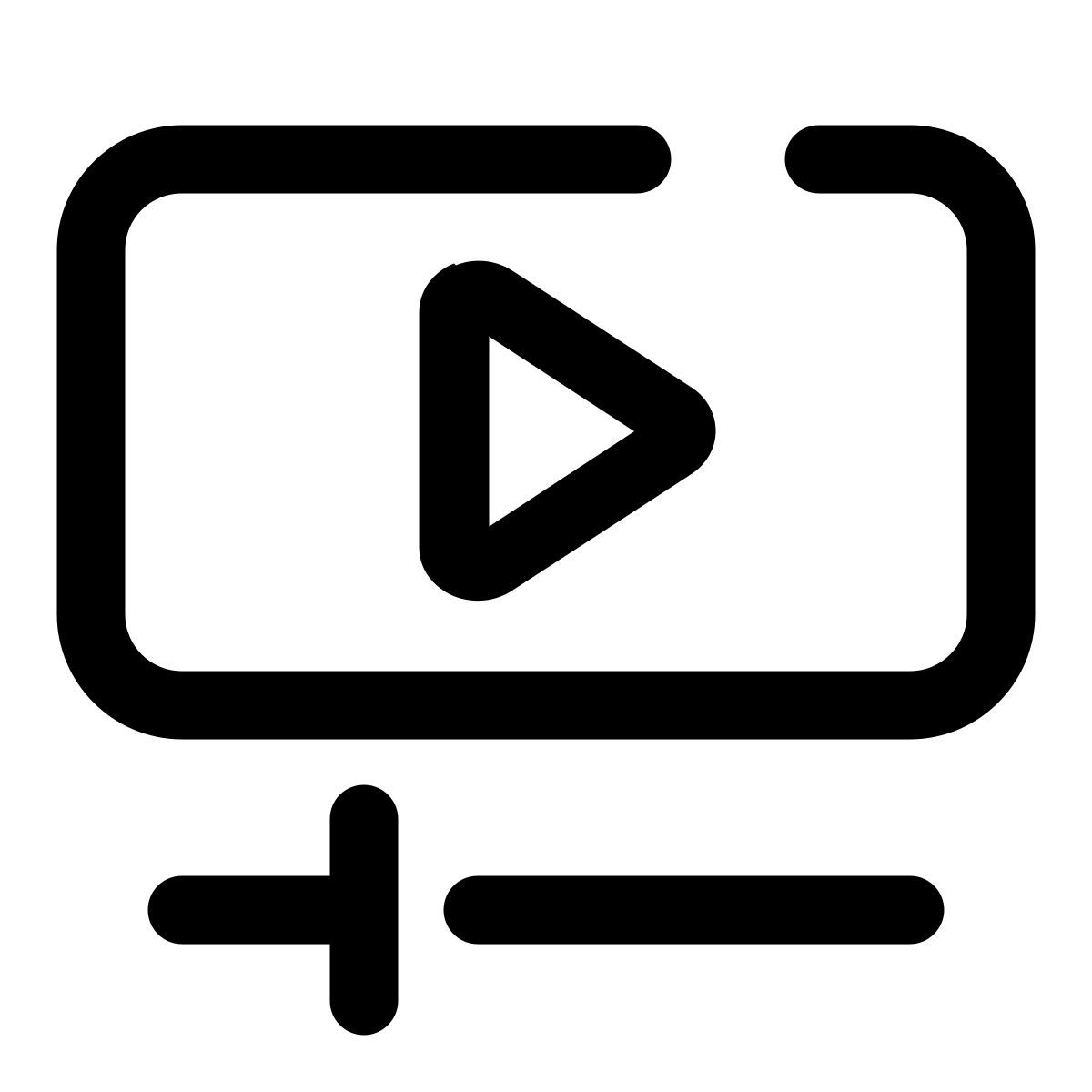 video slider icon