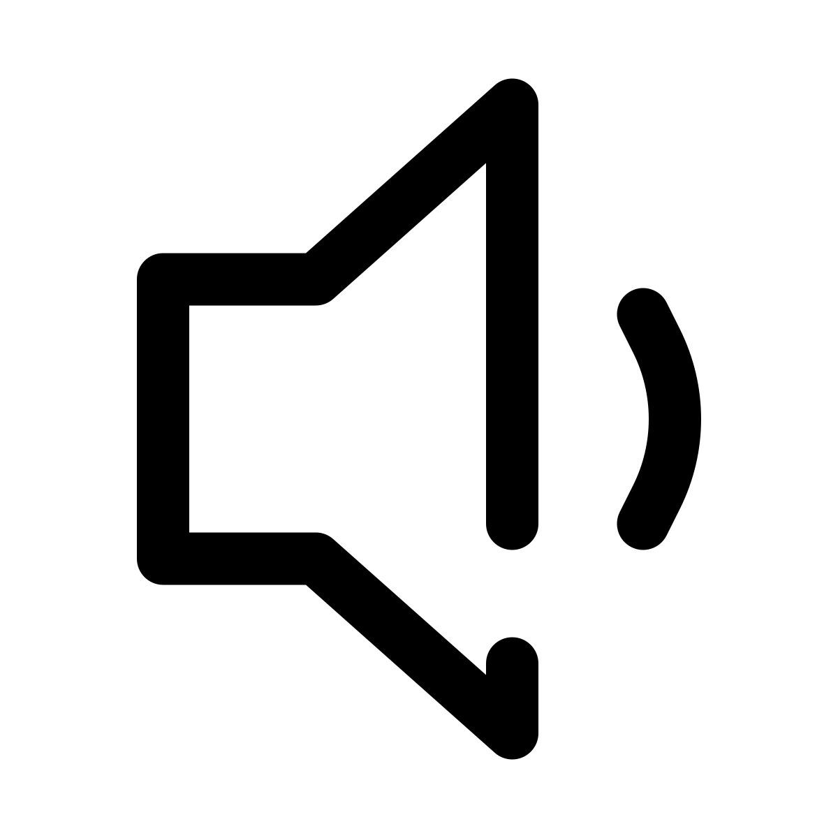 lautstärke verringern icon