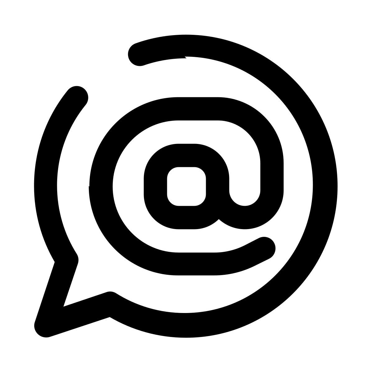 whatsapp tag icon