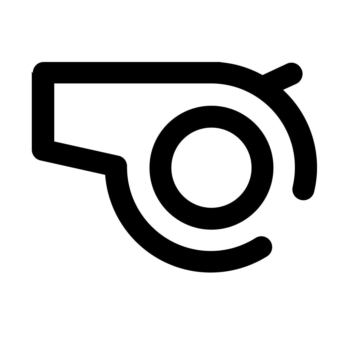 whistle icon