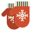 external mittens-christmas-ddara-flat-ddara icon