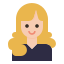 external woman-user-avatar-ddara-flat-ddara icon