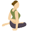 external yoga-pose-yoga-poses-ddara-flat-ddara-1 icon