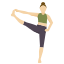 external yoga-pose-yoga-poses-ddara-flat-ddara-2 icon