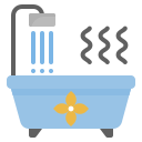 external bath-beauty-and-spa-ddara-flat-ddara icon