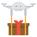 external drone-delivery-services-ddara-flat-ddara icon