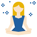 external meditation-health-ddara-flat-ddara icon