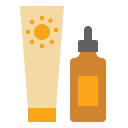 external sunscreen-summer-ddara-flat-ddara icon