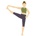 external yoga-pose-yoga-poses-ddara-flat-ddara-2 icon