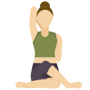 external yoga-pose-yoga-poses-ddara-flat-ddara-5 icon